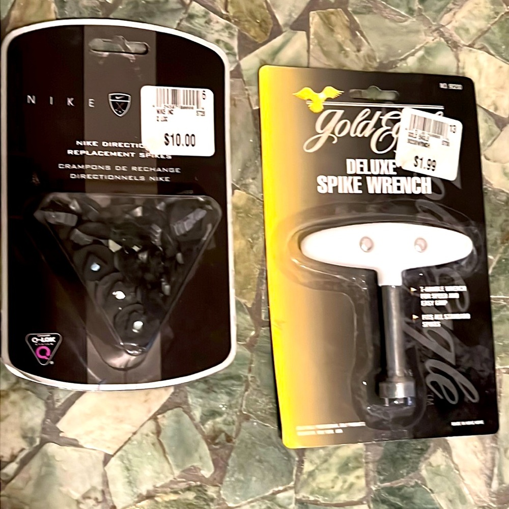 🔥Nike GOLF FOOTBALL cleat spikes bundle NIP